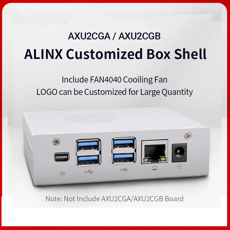 ALINX Customized Computing Box Shell for Xilinx Zynq MPSOC AXU2CGA/B Non-FPGA  Board