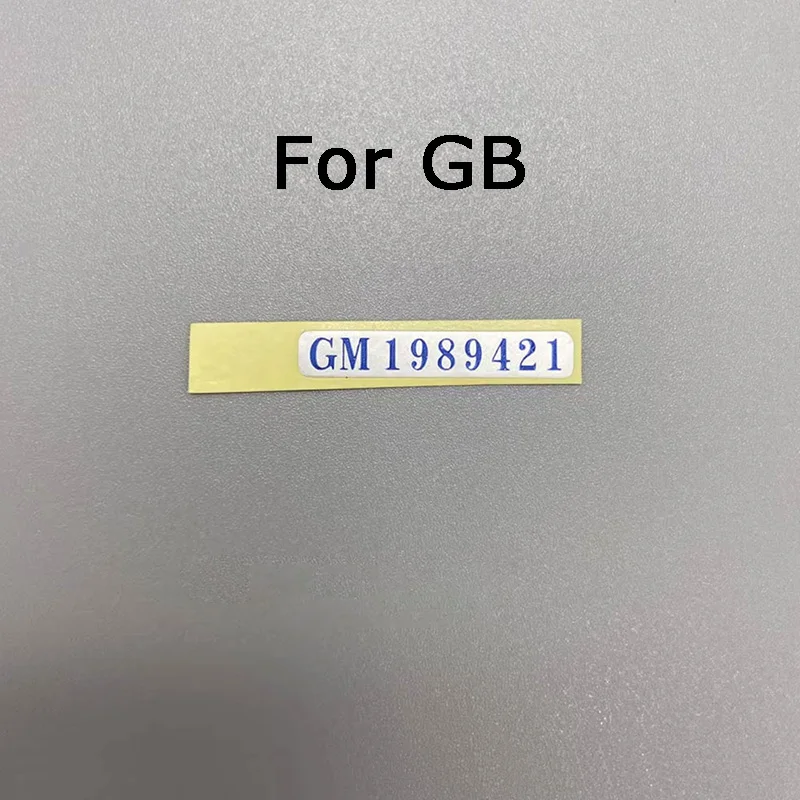 Фото 1 шт. для GBC GBP GBL GB SNK NGPC WSC игровая консоль новые этикетки задние наклейки замена для Gameboy Color Shell Sticke №2