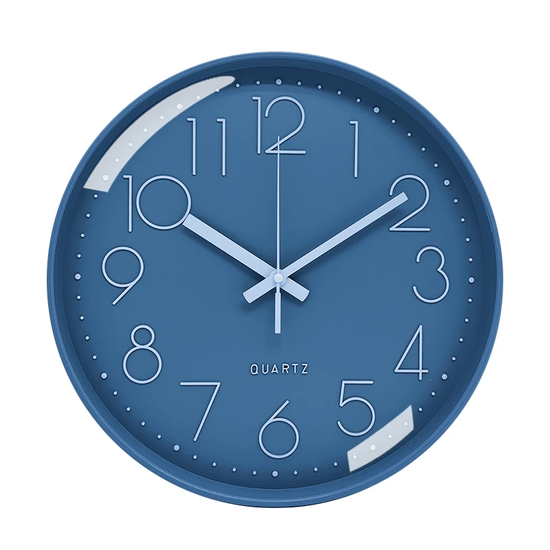 

Цифровые синие простые автоматические настенные часы с электронным аккумулятором креативные настенные часы современный дизайн бесшумные ...