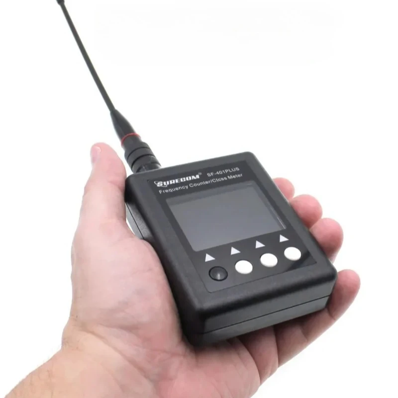 Фото SURECOM SF-401 Plus Частотомер SF401plus 27 МГц-3000 МГц Портативный радиосканер CTCSS/DCS Декодер DMR Цифровой тестер №1