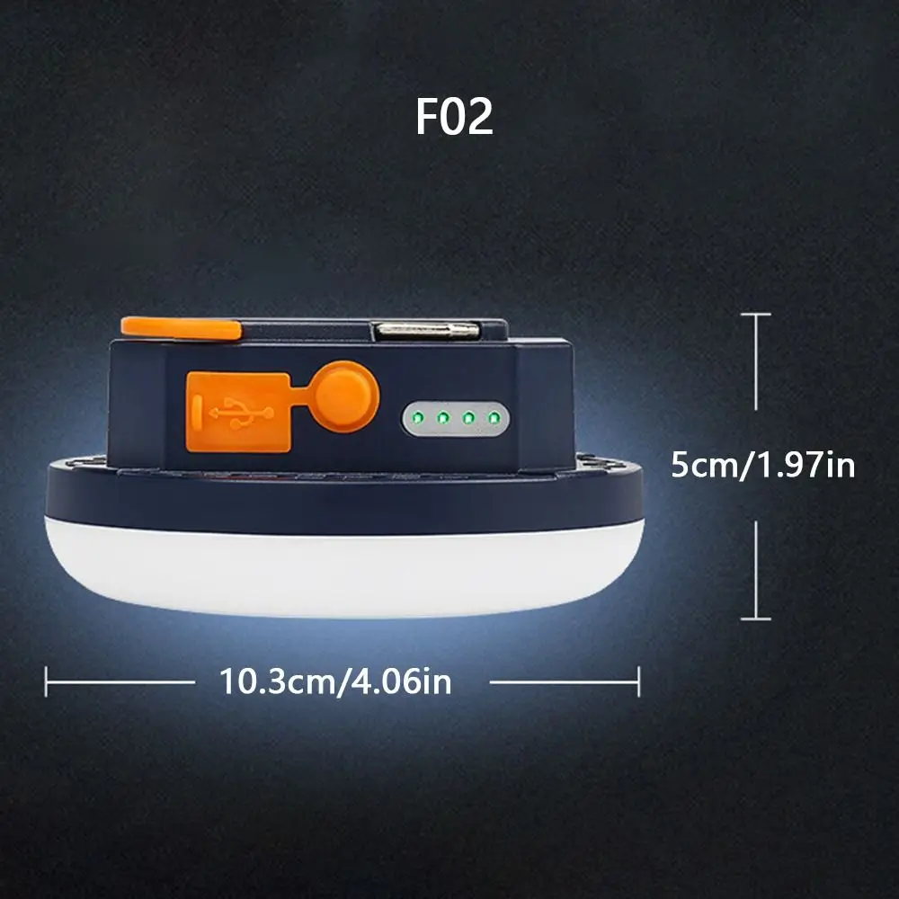 Перезаряжаемый фонарь для кемпинга сильный магнит светодиодный портативный
