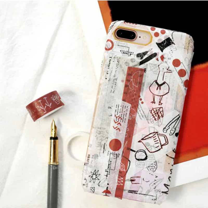 

Markdown sale Japanese Kawaii Washi Tape Set Masking Tape Scrapbook Cute Sticky 마스킹테이프 Малярный Скотч School Supplies