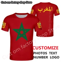 morocco t shirt diy free custom made name number mar t shirt nation flag ma kingdom arabic arab country text print photo clothes