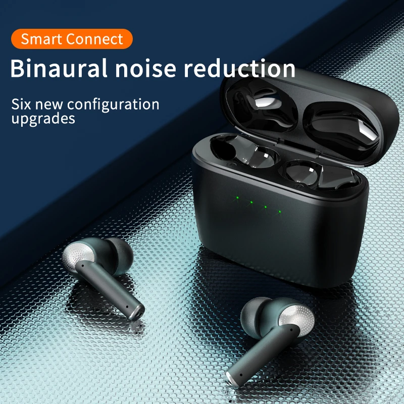 

J8 TWS bluetooth-compatible 5.2 Earphones Wireless Headphone Subwoofer Earbuds Headsets With Microphone Noise Reduction
