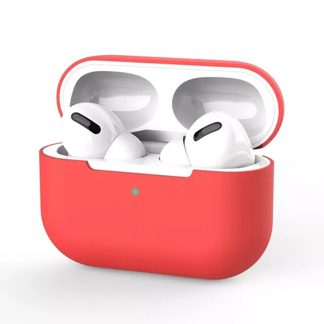 Фото Симпатичный цветной Силиконовый ТПУ чехол для беспроводных наушников Airpods Pro защитный чехол Аксессуары для Airpods 3 №5