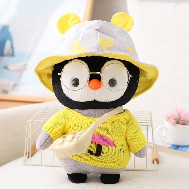 

30cm Cartoon Penguin Plush Toys Stuffed Dress Up Penguin Doll Soft Kawaii Animal Plush Pillow Birthday Gifts For Kids Children