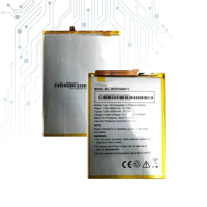 Аккумулятор HPSP5000R75 емкостью 5000 мАч для PANASONIC ELUGA RAY 710 (art.: 3920cb3e9dfa2) - 3920cb3e9dfa2