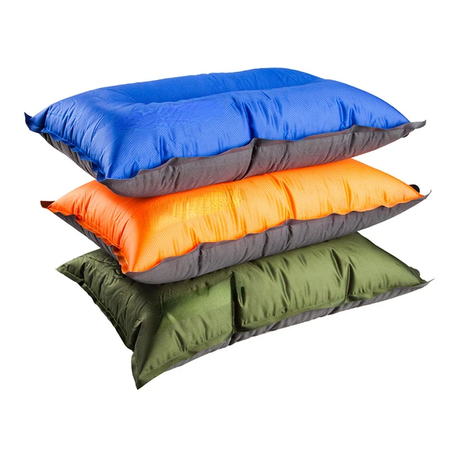 Naturehike-almohada de Camping autoinflable 3D, cojín de esponja  ultraligero, almohada inflable automática para viajes al aire libre -  AliExpress