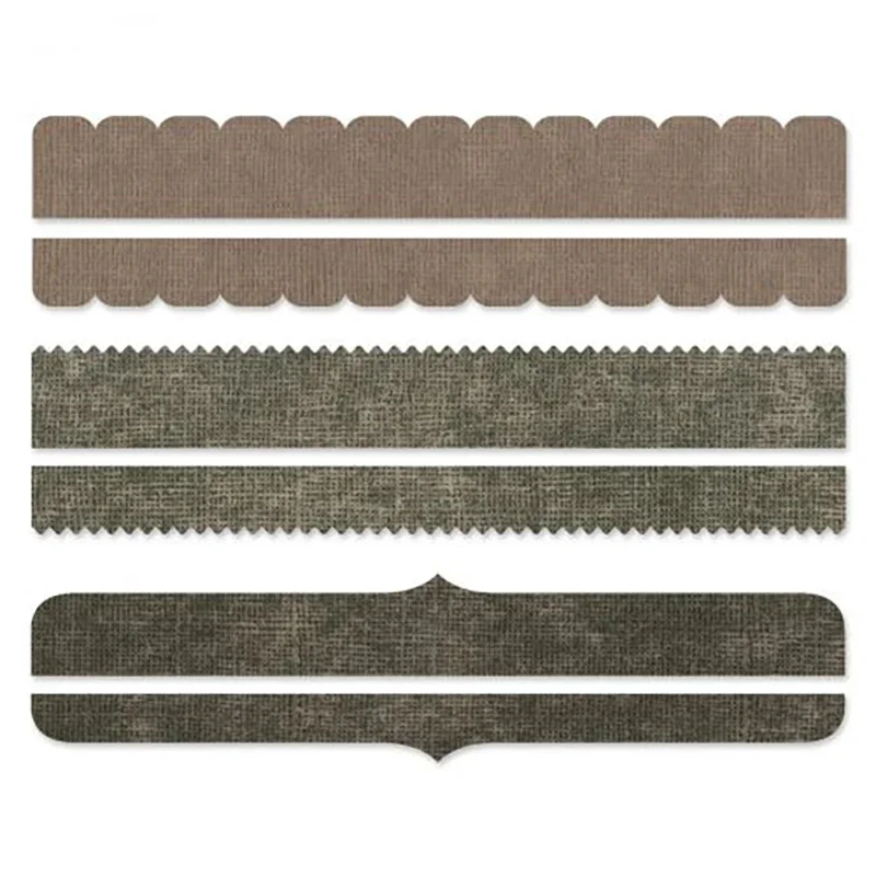 Новинка 2021 металлические Вырубные штампы с зубчатыми кружевами для