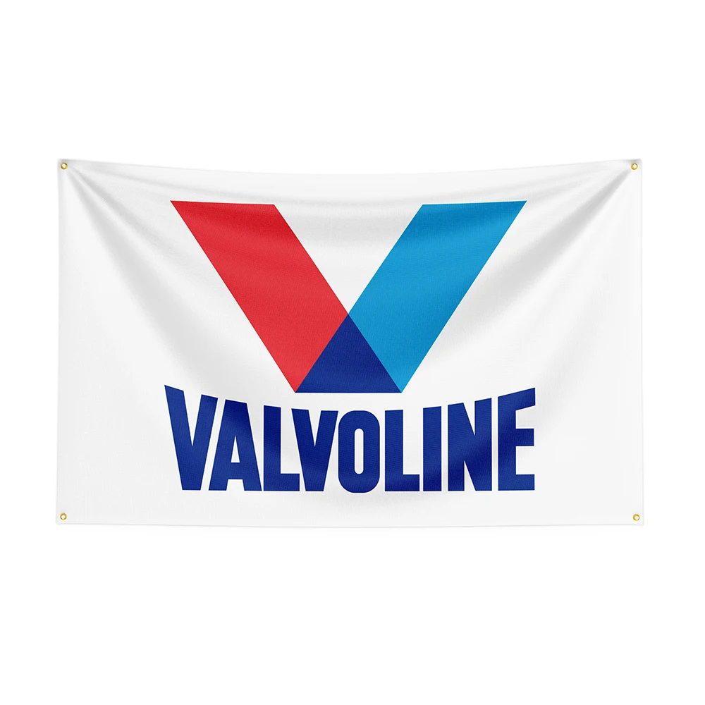 

90x150cm Valvlines Flag Polyester Printed Racing Car Banner For Decor 1