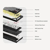 Клавиатура механическая 75% Akko 5075B Plus V2 на свитчах Akko V3 Pro #5