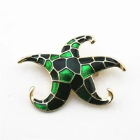 funny ocean style starfish dolphin octopus seahorse brooch exquisite creative pin woman kids party brooches clothes accessories