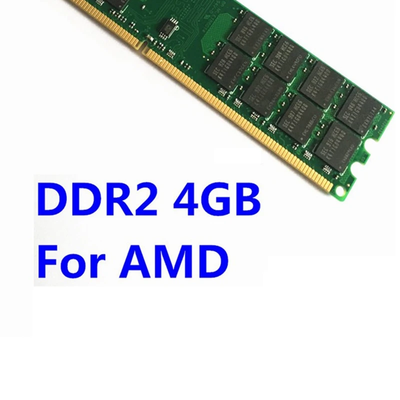 16GB 4X4GB PC2-6400 DDR2 800MHZ 240Pin for AMD Dedicated Desktop Memory Ram 1.8V SDRAM Only |