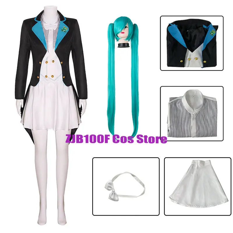 

New Party Sing Miku Cosplay Anime Project Sekai Colorful Stage! feat Cosplay Costume Wig Halloween Party Dresses Outfit