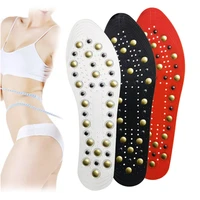 weight loss insoles 70 magnetic massage insole foot acupuncture point therapy insole cushion body detox slimming magnetic