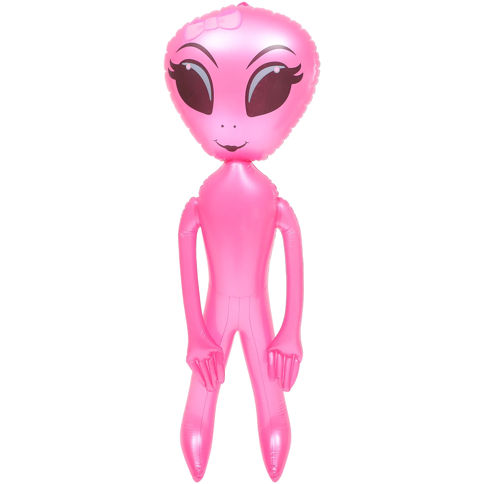 

Green Ornaments Inflatable Alien Balloon Toys Halloween Party Games Kids Bow Tie Balloons PVC Props Child