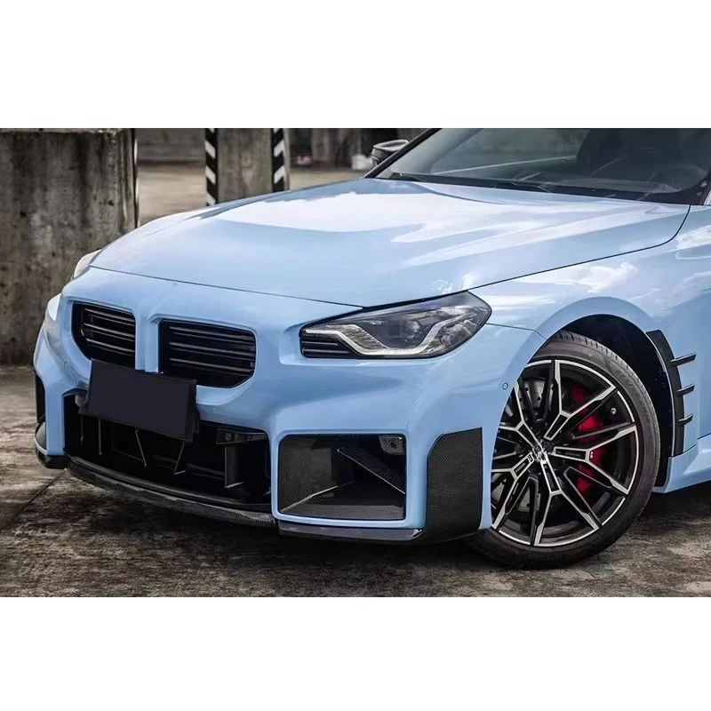 Фото Комплекты G87 M2 M Performance: Высококачественные элементы из сухого карбона (передний сплиттер, боковые юбки, задний диффузор, крылья) с быстрой доставкой №3