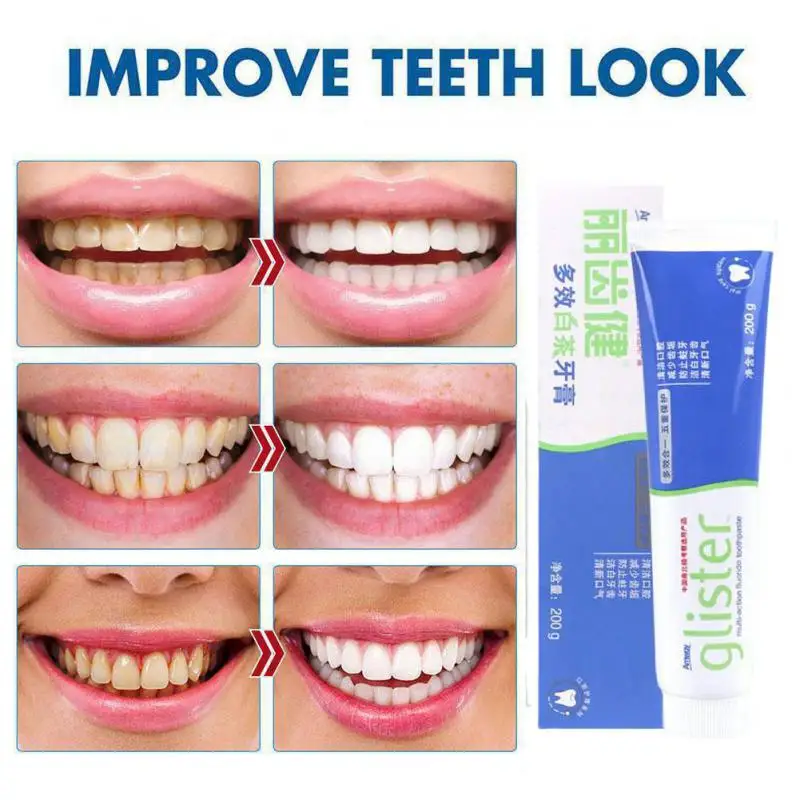 

Teeth Whitening Toothpaste Dazzling White And Bad Breath Removal Remove Plaque Stains Oral Hygiene Toothpaste Teeth Care Product