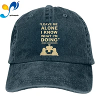 baseball hats print 3d leave me alone i know what im doing logo outdoor leisure washed adjustable man caps hats for women
