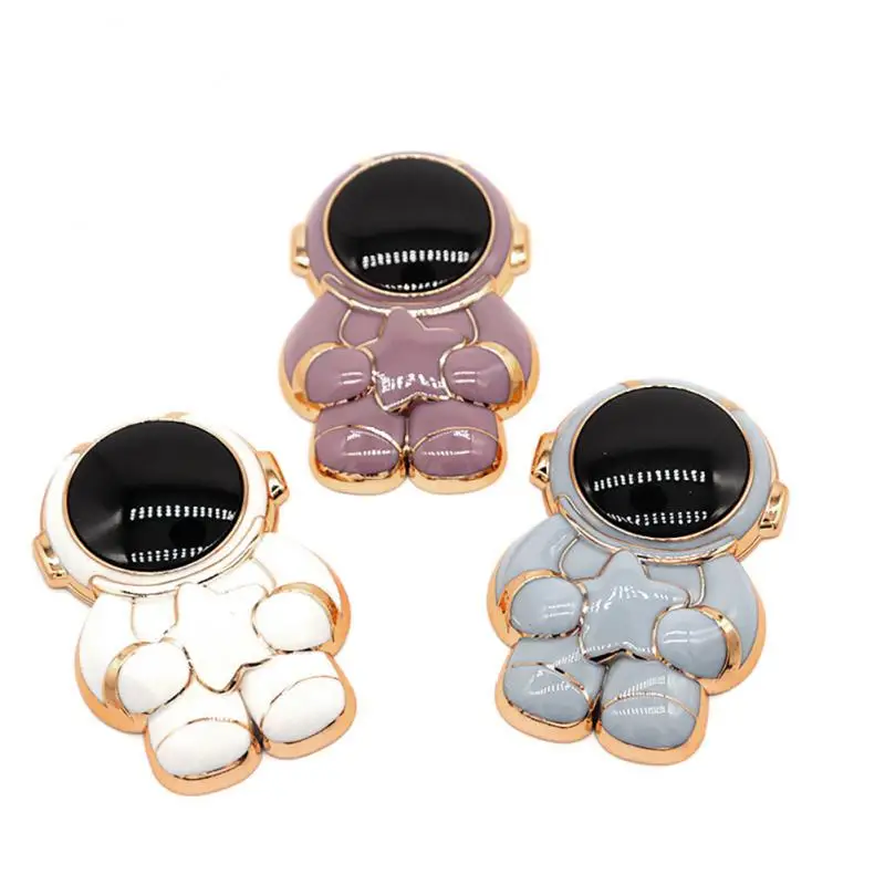 

Folding Astronaut Bracket Universal Cartoon Phone Girp Lazy Desktop Mobile Phone Holder Compatible With All Mobile Phones