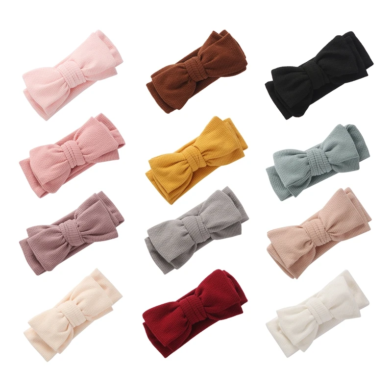 

Baby Headband for Boys Girls 0-36Month Breathable Comfort Bowknot Hairband for w/ Highly Stretchy Universal Size