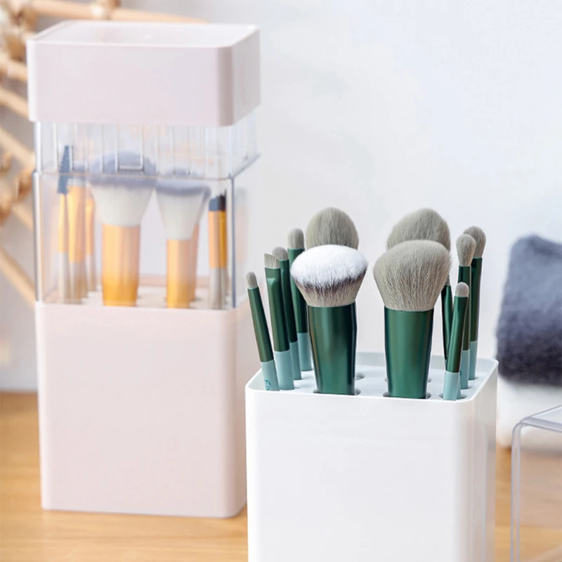 

Make Up Brush Holder Organizer For Cosmetic Makeup Organizers Storage Box Pen Holder Lipstick Pencil Storage Rack Nail Polish