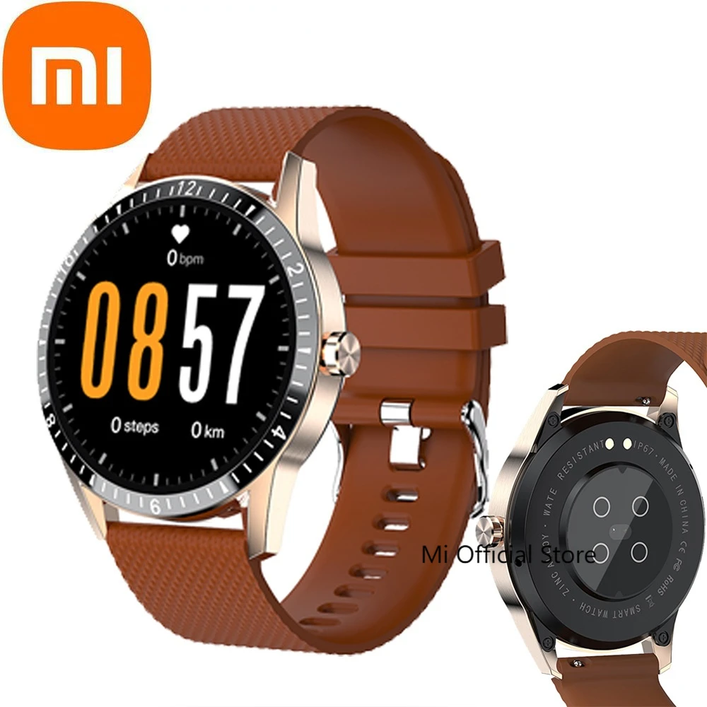 

Смарт-часы Xiaomi Y20 спортивные с поддержкой Bluetooth, пульсометром и тонометром