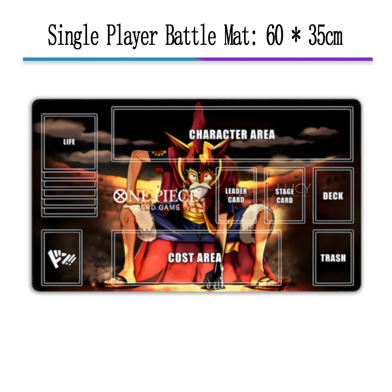 Игровой коврик OPCG One Piece Battle Card