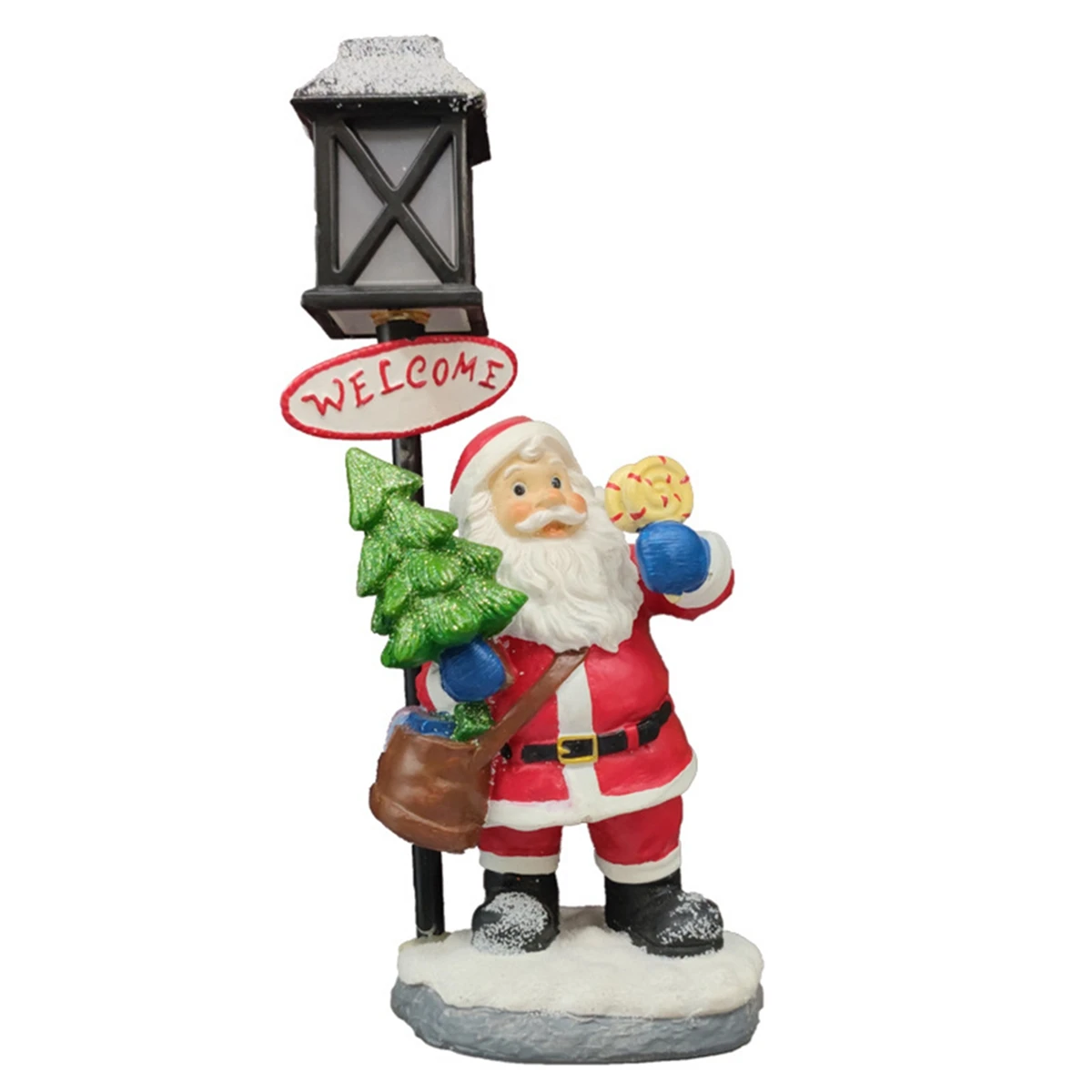 

Christmas Gifts Resin Christmas Snowman Night Light Decoration Christmas Gifts Crafts C