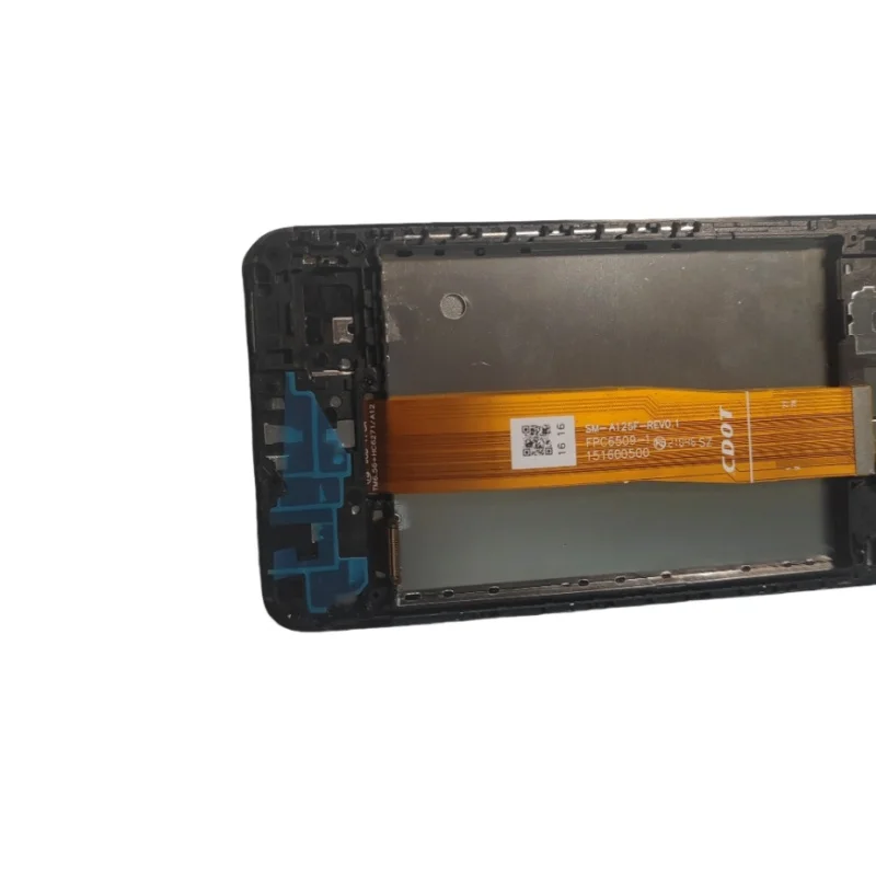 Фото 6,5-дюймовый новый протестированный ЖК-дисплей для Samsung Galaxy A12 A125F SM-A125F A125, дигитайзер сенсорного экрана для Samsung A12, замена экрана №4