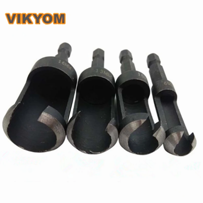 

Woodworking Bits Drum Type Log Dowel Bits Hex Shank Drill Bits Woodworking Hardware Tool Accessories