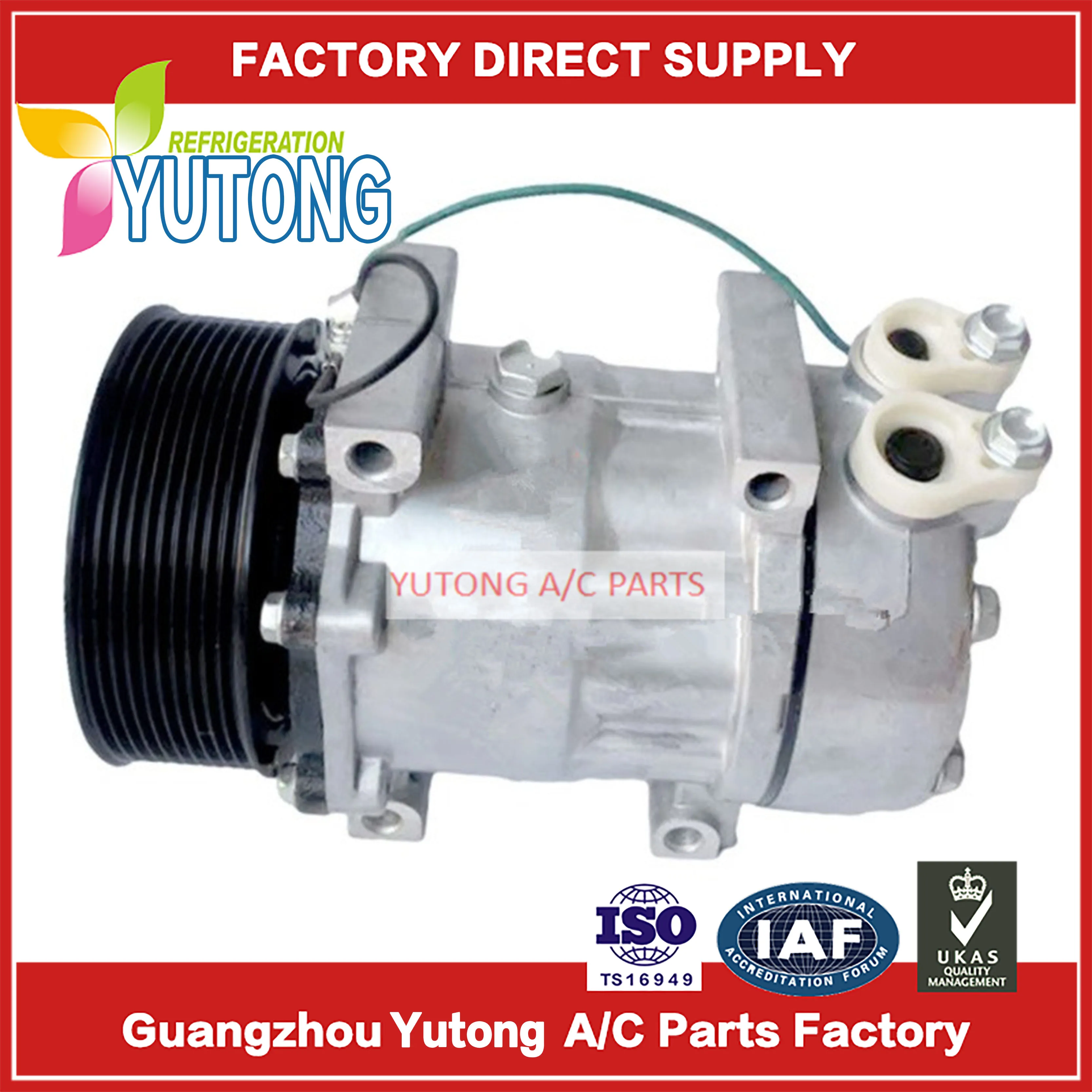 

AC Compressor Sanden 7H15 8275 8295 1531196 1888032 For Scania 1531196 SD7H15-8275 SD7H15-8295 GP2532 1888032 SANDEN 8295