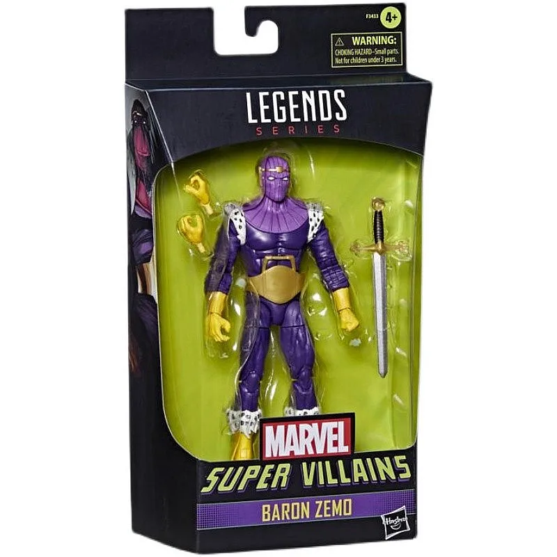 

Marvel Legends Captain America Comics Zemo Action Figure 6" Baron Zemo Statue Model Toys Collection Gifts for Friend Children