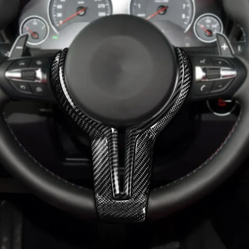 Твиловый карбоновый T-образный Сменный Чехол на рулевое колесо в стиле твилового