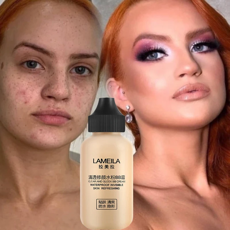 

Soft Matte Liquid Foundation Light Cream Longlasting Waterproof Face Makeup Full Coverage Natural Brighten Oil Control Concealer