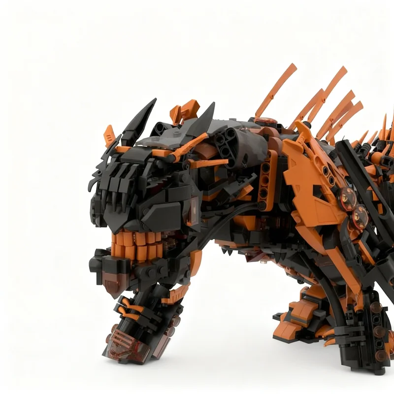 Фото 2242 детали MOC, модель «Чёрная Пантера», строительные блоки, рождественский подарок, архитектурные игрушки, DIY 3D, идея для коллекции на день рождения, для демонстрации. №1