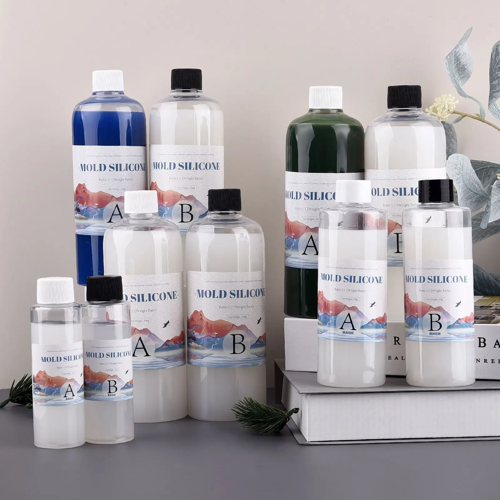 Силиконовая форма для заливки эпоксидной смолы