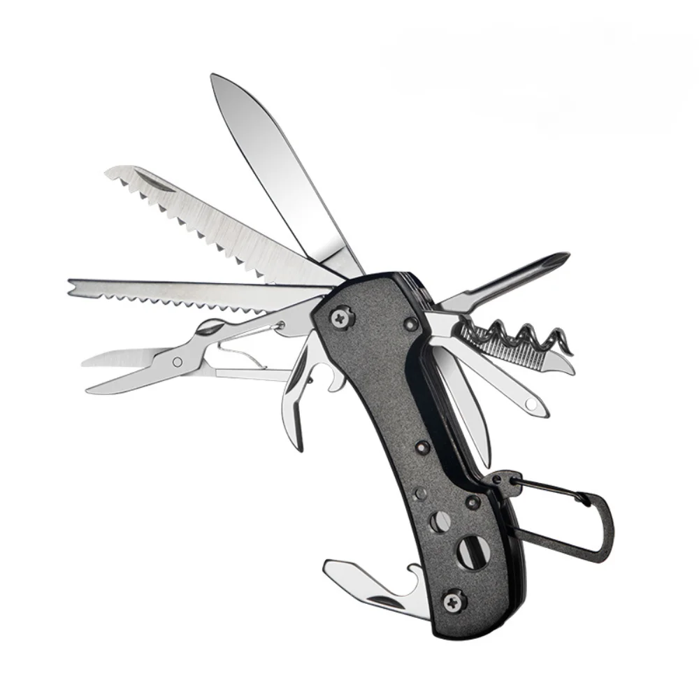 

Folding Pocket Knife Portable Outdoor Camping Combination Knife Scissors Emergency Equipment Tools Pocket Knives Multifunction