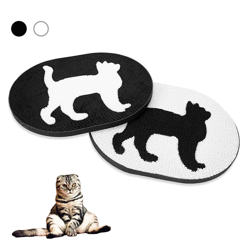 

Cat Scratching Board Wear-resistant Scratch Resistant No Crumbs Environmentally Friendly Cat Grinding Claw Artifact Back Sticky