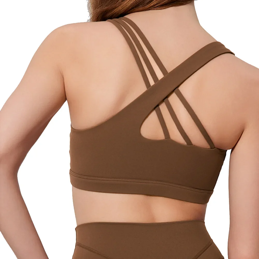 Жилет для занятий спортом на открытом воздухе бега фитнеса асимметричный дизайн