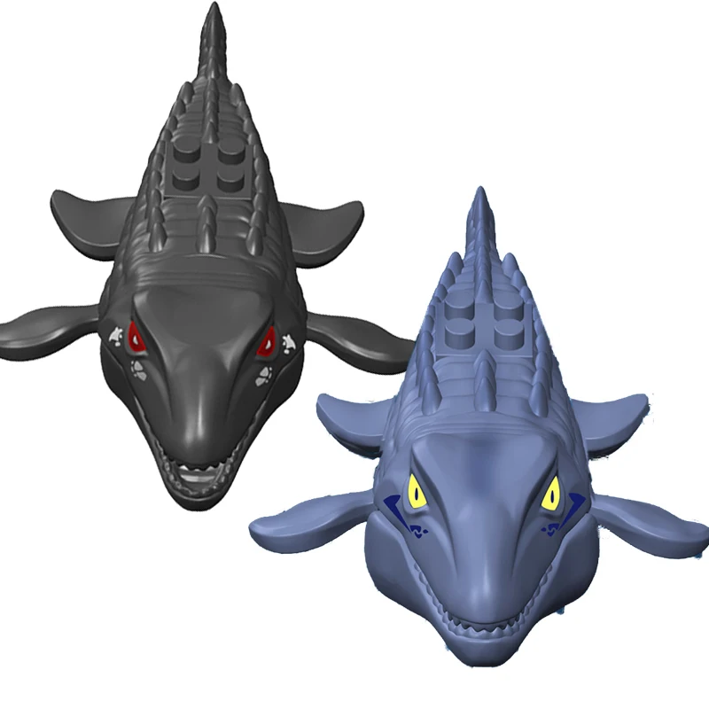 Конструктор MOC Юрский периода жестокий реагент мозазавра ранранраннозавр