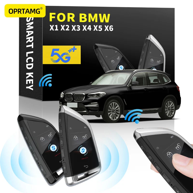 

Smart LCD Key For BMW X1 E84 F48 X2 F39 X3 E83 F25 F97 G01 X4 F26 G02 F98 X5 E53 E70 F15 F85 G05 X6 E71 E72 F16 F86 LCD Key
