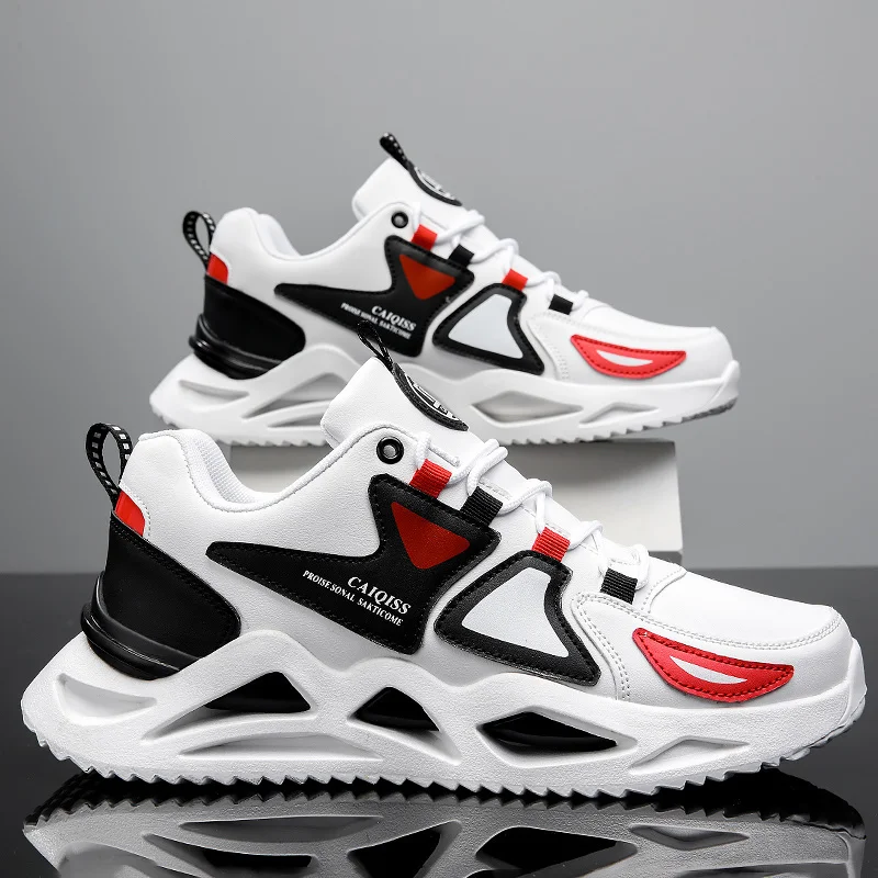 

Мужские Нескользящие кроссовки, повседневная обувь для бега, дышащие, Классические трендовые, для улицы, на весну