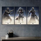 3 шт. игровой плакаты, постеры Destiny 2 игры постер картины холст картины Настенная картина для Декор в гостиную