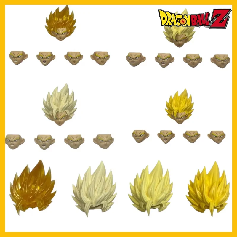 Фото Реплика головы Гоку Супер Сайян 2 из Dragon Ball (SSJ2) Dko Ko, в наличии, скульптура, аниме, фигурка, аксессуар, модель, игрушка, подарок №1