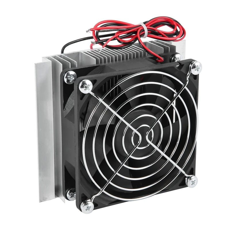 

LUDA DIY Thermoelectric Cooler Cooling System Semiconductor Refrigeration System Kit Heatsink Peltier Cooler for 15L Water