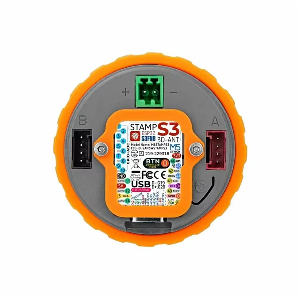 Фото Можно приобрести плату разработки M5Dial ESP32-S3 M5StampS3 с 1,28-дюймовым круглым сенсорным экраном для управления умным домом через UIFlow. №4