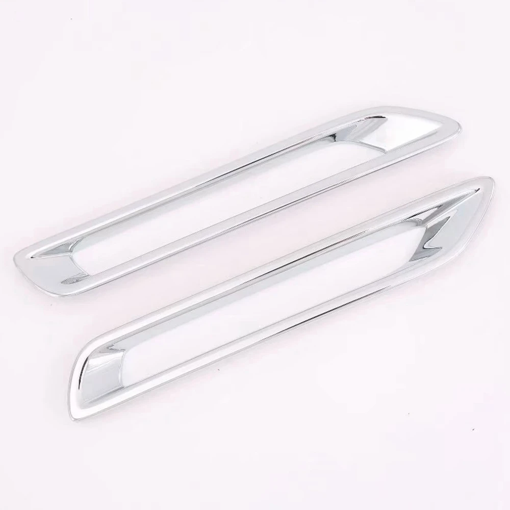 Фото 2Pcs for Toyota 19-20 Rav4 Rongfang Modified Rear Fog Lamp Frame New Rav4 Rear Fog Lamp Cover Trim Frame №4