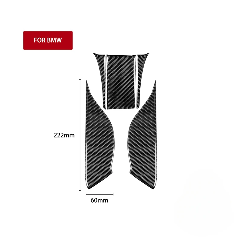 

For BMW Z4 E85 2003 2004 2005-2008 Carbon Fiber Stickers Water Cup Holder Panel Frame Protection Trim interior Car Accessories