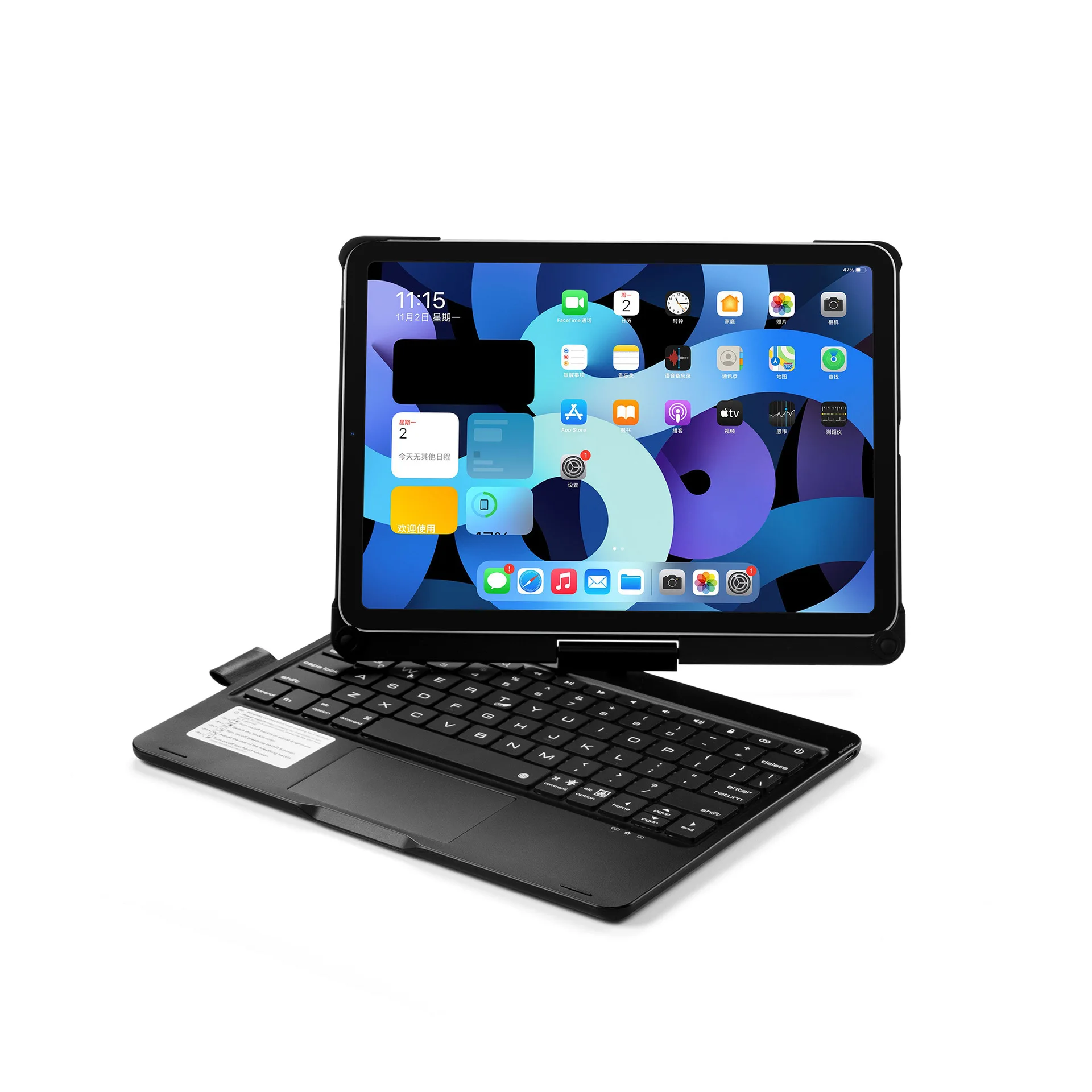 

Blue tooth Keyboard For iPad PRO 11 Wireless Keyboard Air4 10.9inch case magnet folding keyboard with back light